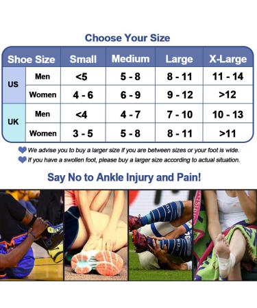 Beister 1 Paar Kr chelbandage Konpressionsbandage f r Damen und Herren Elastische Verstauchung Plantarfasziitis FuÃsocken f r Verletzungen Gelerkschnerzen Achillessehne Fersensporn Schwarz-5 M (Pack of 2) - Buy Online on GoSupps.com