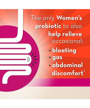 Align Women's Dual Action Probiotic for Occasional Abdominal Discomfort, Gas, Bloating & Feminine Health - 28 Capsules - Buy Online on GoSupps.com