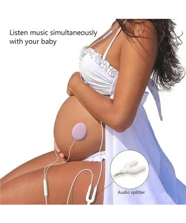 Pregnancy Belly Headphones - Professional Portable Prenatal Speaker for Baby Bump Music, Ideal Gift for Pregnant Women - Buy Online on GoSupps.com
