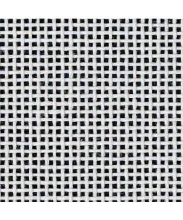 Zweigart Orange Line Blank Mono Deluxe 18-Mesh White Needlepoint Canvas 20"X 18"