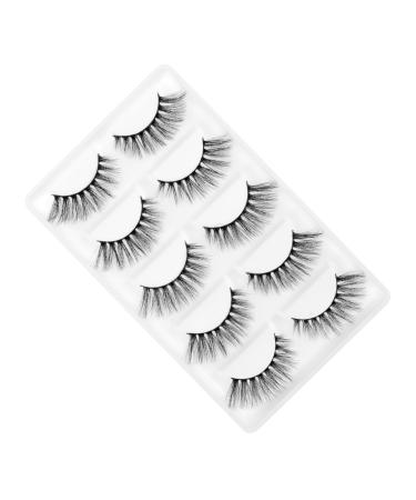 Beaupretty 5 Pair dramatic eyelashes extension false eyelashes luxury false eyelashes fakes eyelash magnetic false strip eyelashes artificial lashes long eyelashes extend luxurious 3d