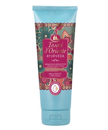 Tesori d'Oriente TESORI D'ORIENTE BODY LOTION AYURVEDA 250 ml aromatic body lotion with amla fruit extract sesame oil aloe vera and calendula a wellness ritual for the body and senses