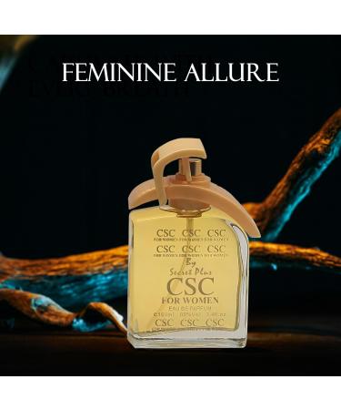 CSC Couple Set Perfume for Women/Men Eau De Parfum - Amber Floral Jasmine Bourbon Vanilla & Woods Oriental-Floral Women/Men Cologne with a Modern Twist Elegant 100ml Bottle for Best Gift - Buy Online on GoSupps.com