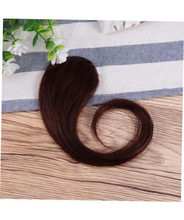 MAGICLULU Woman Fake Bang Hair Clip Front Extensions Hair Clips for Girl Hair Clips Forehead Hair Extensions Flat Hair Fringe Hair Clips for Bangs Fringe Bangs Fake Hair One Piece Wig 8.00X5.00X0.60CM As Shown - Buy Online on GoSupps.com