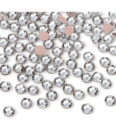 Flatback Glass Nails Rhinestones Crystal Charm Art Flatback Gems 3D Decorations Glitter Manicure DIY Accessories Art Rhinestones DIY Accessories Professional Embellishments