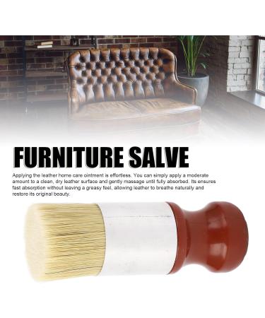 Furniture Salve Brush - Leather Conditioner & Cleaner for Sofas Shoes Bags & Coats | Easy Home Care Ointment - Buy Online on GoSupps.com