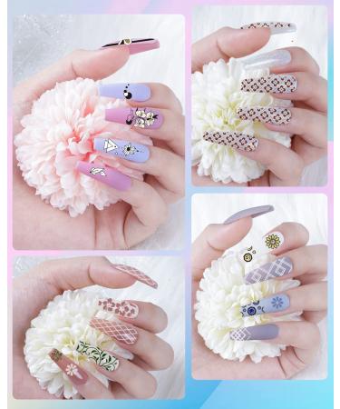 Biutee Nail Stamp Plate Kit - Silicone Clear Stamper for Nail Art Stamping with French Tip Template, Rhinestone Decoration, and Image Stencils - Summer Holiday Designer Series 1 - Buy Online on GoSupps.com
