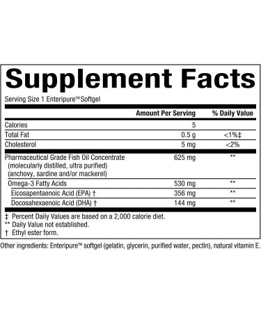 Natural Factors RxOmega-3 Mini-Gels 500 mg - 120 Enteric Softgels for Heart & Joint Health - Buy Online on GoSupps.com