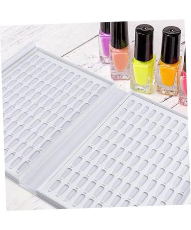  FRCOLOR FRCOLOR Color Card Nail Color Book Nail Polish Card Manicure Display Card White 216 - Buy Online on GoSupps.com