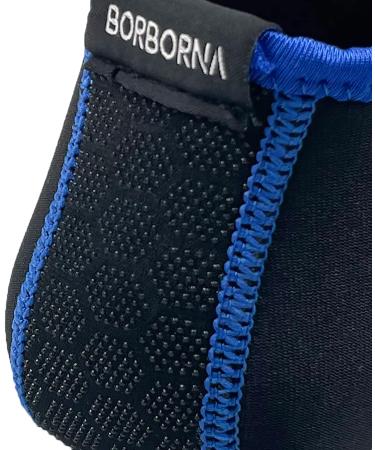 BorBorna 3mm Neoprene Socks - Blue Medium | Diving, Surfing, Sailing, Beach & Water Activities - Buy Online on GoSupps.com