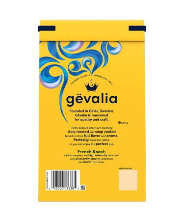 Gevalia French Roast Dark Ground Coffee - 20 oz Bag - Buy Online on GoSupps.com
