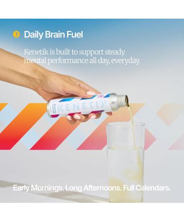 KENETIK Caffeine-Free Focus Concentrate Brain Fuel for Mental Clarity Cognitive Endurance Sugar-Free Bioidentical Ketones (D-BHB) 4oz (4 Servings) 3 Pack Variety Best Seller Variety 4 Fl Oz (Pack of 3) - Buy Online on GoSupps.com