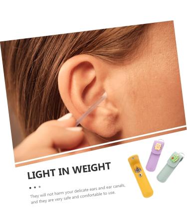 Healifty 9-Piece Washable Steel Ear Cleaning Kit with Portable Storage Bag - Cartoon Design for Easy Earwax Removal and Cleaning at Home - Buy Online on GoSupps.com