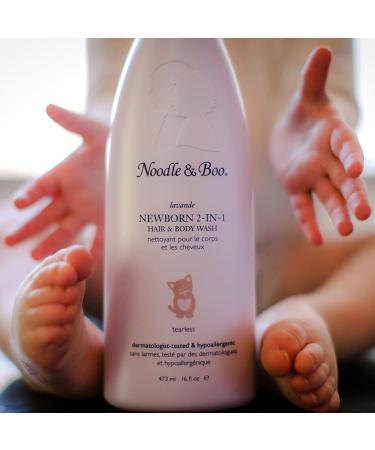 Noodle & Boo Lavender 2-in-1 Hair & Body Wash 16 Fl Oz - Gentle Baby Bath Product - Buy Online on GoSupps.com