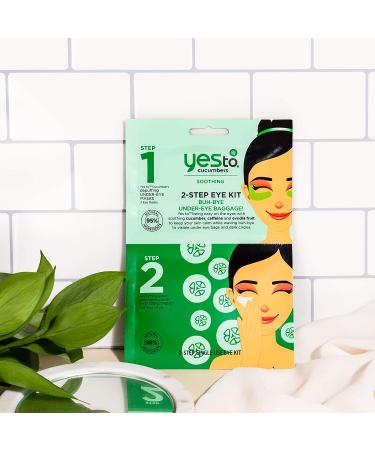 Yes To Dark Circles Eye Kit - 2 Count | Brighten & Refresh Tired Eyes - Buy Online on GoSupps.com
