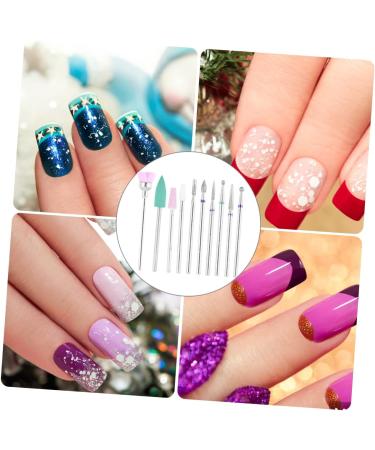 Housoutil 1 Set Nail Polish Head Set Alloy Manicure Tools 8x5cm Silver - Buy Online on GoSupps.com