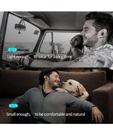 LEZII Single Bluetooth Earbud Mini Wireless Headset with Mic and Magnetic USB Charging - Waterproof Sport Earpiece for Samsung iPhone - Ideal for Car, Business Use - Buy Online on GoSupps.com