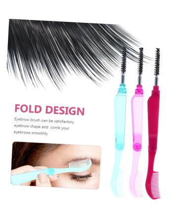 Balacoo 18 pcs Collapsible Eyelash Comb & Eyebrow Brush Set - Eyelash Tool & Brow Spoolie for Precision Eyebrow Trimming | International Shipping Available - Buy Online on GoSupps.com