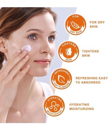 JIAOY Turmeric Vitamin C Face Cream Turmeric Facial Moisturizer for Dark Spots Wrinkles Uneven Skin Tone Antiaging Turmeric Whitening Cream Vitamin C Cream for 4 Pieces - Buy Online on GoSupps.com