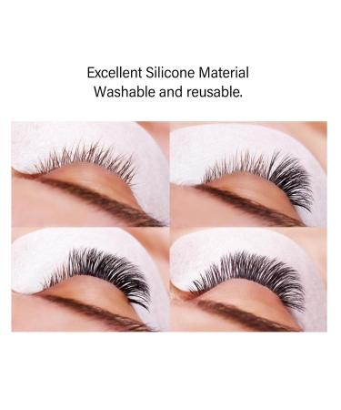 Eyelash Separator Tool - Reusable Yellow Silicone Lash Extension Separator for Beauty Salons - Easy Cleaning & Grafting Aid - Buy Online on GoSupps.com
