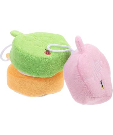 FRCOLOR 12 Pcs Children Bath Balls & Exfoliating Scrub Gloves - Soft Polyester Fiber Bath Sponges & Shower Mittens for Kids - Buy Online on GoSupps.com