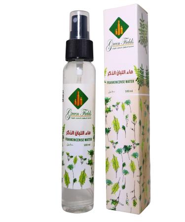 Green Fields Frankincense Hydrosol 100ml - Pure & Soothing Natural Skin Toner and Aromatherapy Spray