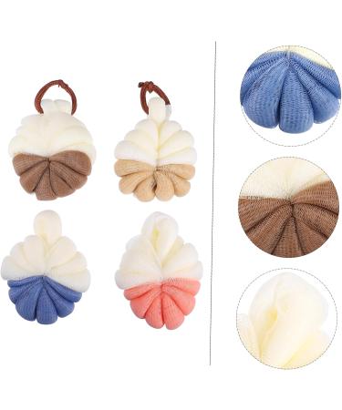 Buy Housoutil 8 Pcs Bath Balls - Exfoliating Shower Sponge Set for Soft Skin | International Shipping - Buy Online on GoSupps.com