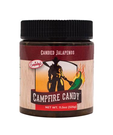 Cornaby's Campfire Candy Relish In A Jar Sweet And Spicy Candied Jalapeno Peppers Plant-Based Non-GMO Gluten-Free Gourmet Relish Made In USA