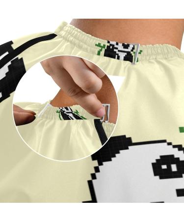 Bolaz Waterproof Barber Cape - Panda Bear & Cheetah Haircut Bib for Men & Women | Unisex Hair Cutting Cape - Buy Online on GoSupps.com