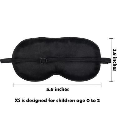 K meet Q Mulberry Silk Kids Sleep Mask - Adjustable Strap, Cute Pink Eye Mask for Newborns - X-Small (1 Pack) - Buy Online on GoSupps.com