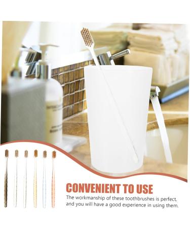 Buy Healvian 12th Ergonomic Crystal Handle Toothbrush | Extra Soft Manual Travel Toothbrush for Adults | Ultimate Oral Hygiene Solution - Buy Online on GoSupps.com