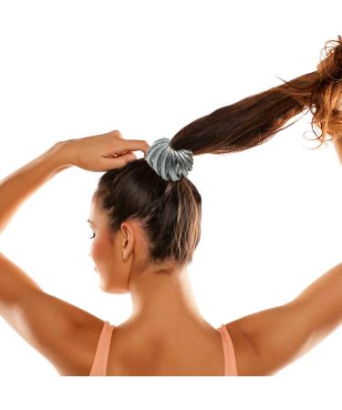 Luvadeyo Bird Nest Hair Clips - Women's Ponytail Holder & Hair Bobbles (3-Pack) in Gold Silver & Rose Gold - Perfect for Women & Girls - Buy Online on GoSupps.com