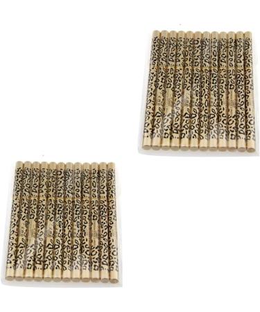 TOVINANNA 2pcs Set 12pcs Eyeliner Pencil with Brush Eyebrow Pen Brow Pencil Water Proof Iron Tube - Buy Online on GoSupps.com