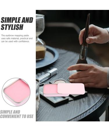  POPETPOP POPETPOP Face Paint Positioning Cream Eyebrow Drawing Paste for Women Eyebrow Paste Eyebrow Mapping Paste Pink Eyebrow Shape - Buy Online on GoSupps.com