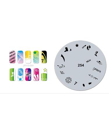 Fingernail stencil (airbrush nail art) Fengda JFH13-254