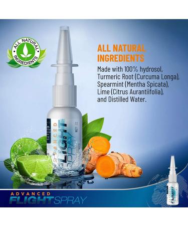 Flight Spray Advanced Nasal Nose Spray - Hydration & Air Humidifier - 1oz Bottle (Pack of 1) - Buy Online on GoSupps.com