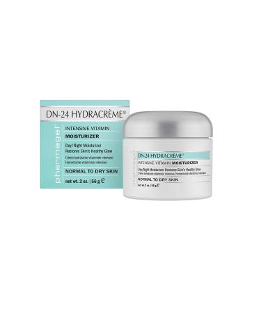 Pharmagel DN-24 Hydracr me - Intensive Vitamin Moisturizer - Day and Night Face and Neck Cream For Normal Dry and Aging Skin - 2 oz 2 Ounce (Pack of 1)