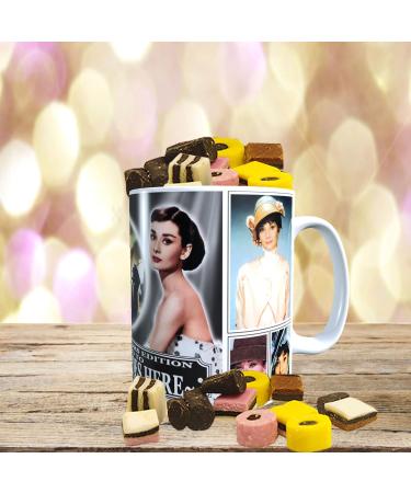 Hepburn Personalised Movie Icon Mug with Choice of Sweets Gift - Buy Online on GoSupps.com