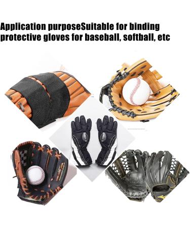 AMIJOUX Softball & Baseball Glove Band | Black Elastic Styling Keeper for Optimal Performance - Buy Online on GoSupps.com