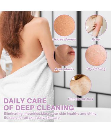 African Wash Net 4 Pieces African Wash Cloth African Net Sponge Authentic Net Sponge African Sponge Suitable for Deep Cleaning of Men and Women (Pink Blue Purple Black) - Buy Online on GoSupps.com