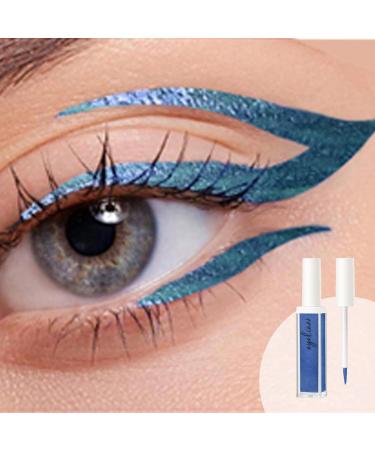  bellv Liquid Eyeliner Pen Shimmer Eyeshadow | Long Lasting Waterproof Shimmer Eyeliner Shimmer Eyeshadow for Women Girls Festival Party Bellv - Buy Online on GoSupps.com