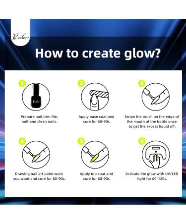 Rechoo 2PCS Neon Liner Gel Nail Polish - Yellow & Green Fluo Colors for DIY Nail Art - High-Pigment 8ml Gel for French Fineliner & Nail Design - Buy Online on GoSupps.com