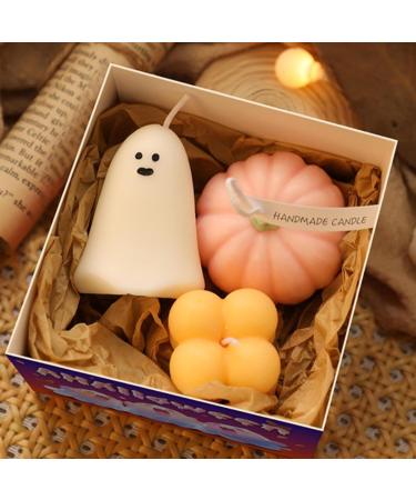 Halloween Cartoon Shape Scented Candle Set | Natural Aromatherapy Wax | Perfect for Halloween Parties - Buy Online on GoSupps.com