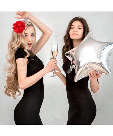 Sibba Flower Clips - Elegant Hairpins with Red Roses for Weddings Tea Parties & Special Occasions | Women's Accessories & Headwear - Buy Online on GoSupps.com