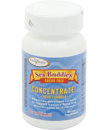 Nature's Way Sea Buddies Concentrate Focus Formula - 60 Capsules for Enhanced Brain Support - Buy Online on GoSupps.com