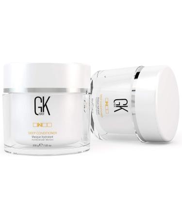 GK HAIR Global Keratin Deep Conditioner Masque - Intense Hydrating Repair Treatment for Dry, Damaged, Color Treated Hair - 7.05 Fl Oz/200g - Buy Online on GoSupps.com