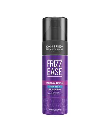 John Frieda Frizz-Ease Moisture Barrier Firm  Hold Hair Spray  12 oz  2 pk