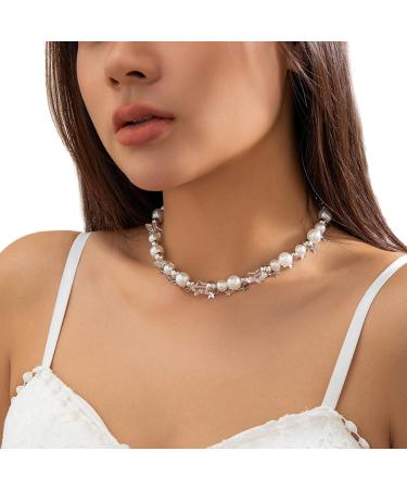 Vsilay Fifted Star Imitation Pearl Bracelets - Sweet & Cool Style Jewelry for Lovers | International Shipping - Buy Online on GoSupps.com