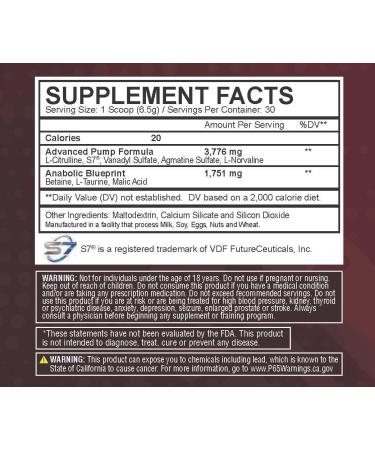 Nitro Active Pump V2 Unflavored Powder Vasodilator - 30 Servings | Best International Shipping for Enhanced Performance - Buy Online on GoSupps.com