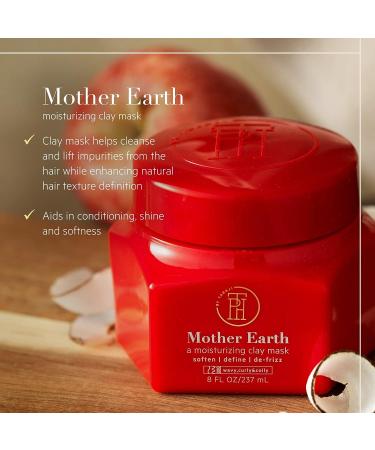 TPH by Taraji Mother Earth Clay Hair Mask 8oz - Nourishing Hair Treatment - Buy Online on GoSupps.com